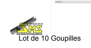 10 Goupilles Axe De Galet BT TOYOTA L2000 Transpalette Manuel - Neuf - Pièces Détachées