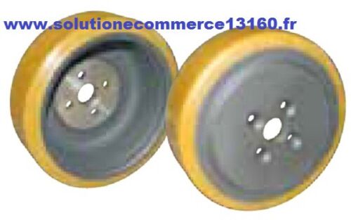 Roue Motrice électrique BT LWE 200 – Diamètre 230 Mm, Arbre 45 Mm – Pour Transpalette électrique