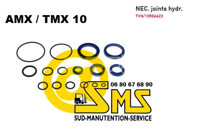 POCHETTE KIT DE JOINTS TRANSPALETTE MANUEL MIC TMX 10 HAUTE LEVEE TMX10 TIGE 30 mm