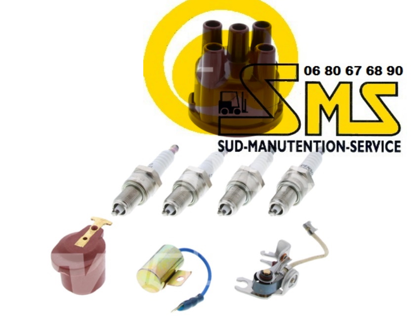 TOYOTA MOTEUR 4P 5P KIT D'ALLUMAGE D5025 entre 10/80 11/83 bougie tete rotor vis condensateur