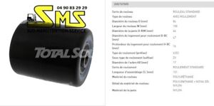 BT TOYOTA L23 GALET ROUE PORTEUR 84 100 101 17 mm PIECE TRANSPALETTE MANUEL