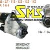DEMARREUR D2018 24V TOYOTA série 3 4 5 6 1Z 2J 2Z 2JT 11Z 12Z 13Z 14Z CHARIOT – Image 2