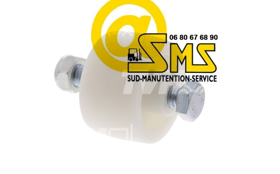 NOBLELIFT PT16L PT16 L GALET D'ENTREE 502398510003 dim 48 X 29 X 10 mm TRANSPALETTE ELECTRIQUE