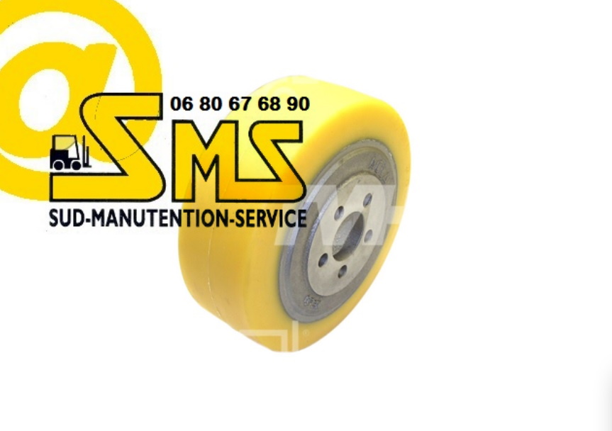 ROUE MOTRICE MIC WP10 WP12 VULKOLLAN 233 85 mm PIECES DETACHEES GERBEUR