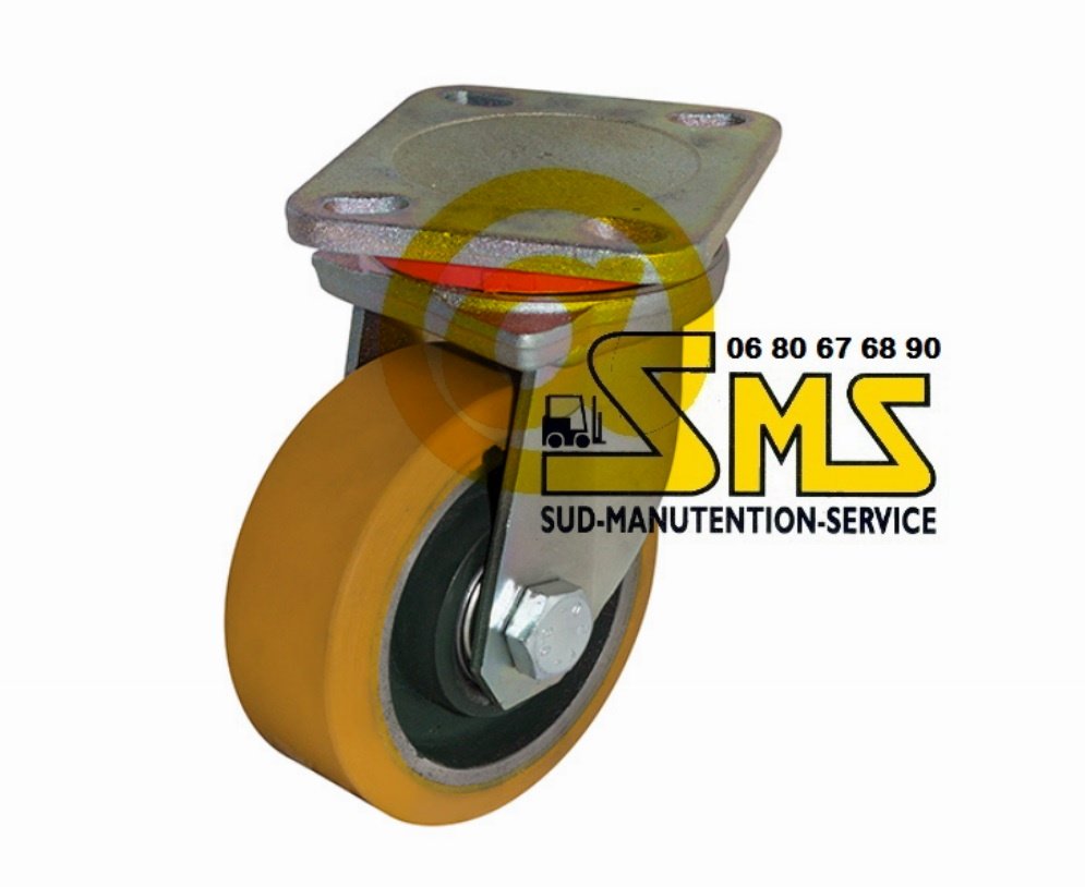 PRAMAC LIFTER GX12 25 GX 12 25 CHAPE DE ROUE PIVOTANTE STABILISATRICE COMPLETE